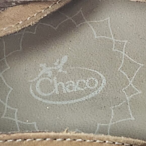 Chaco Bronze‎ Maya li Leather Slingback Thong Sandals Java Brown Women's 8 - Picture 7 of 10